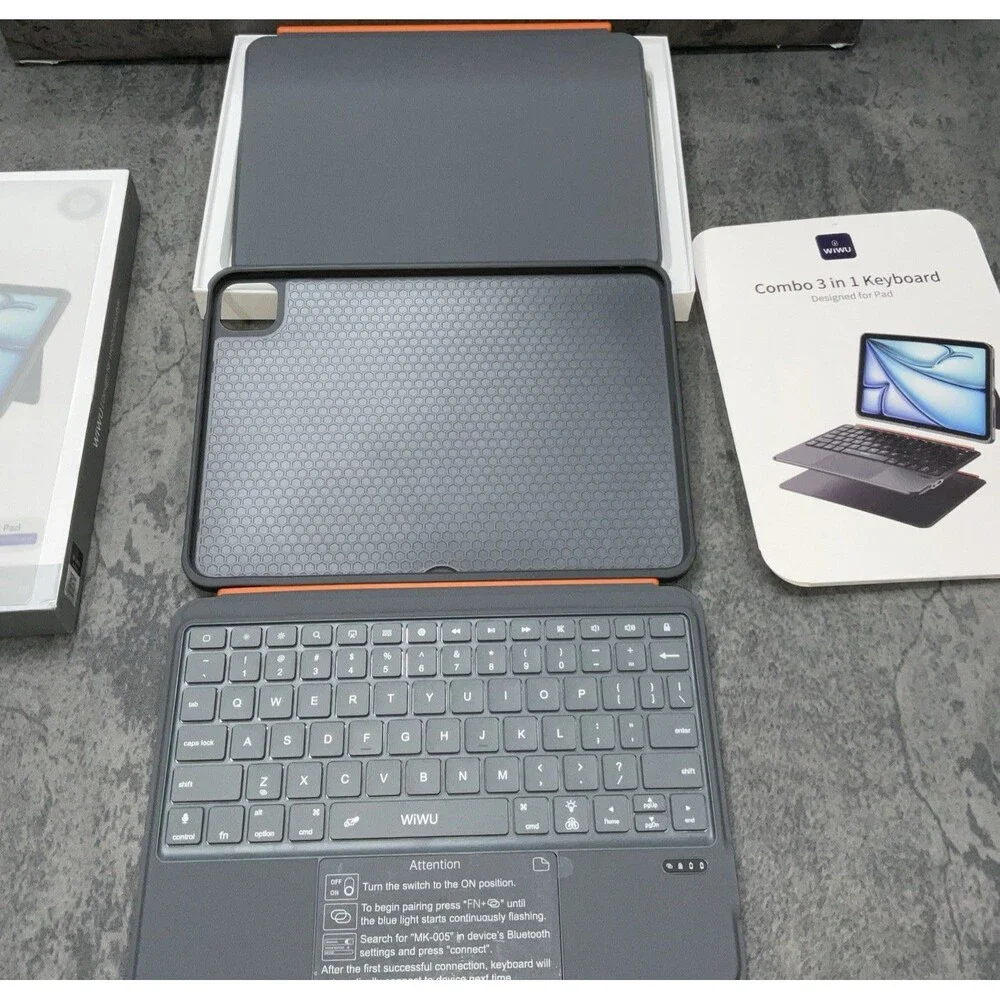 WIWU Combo 3 In 1 Case,cover,keyboard For iPad Pro11